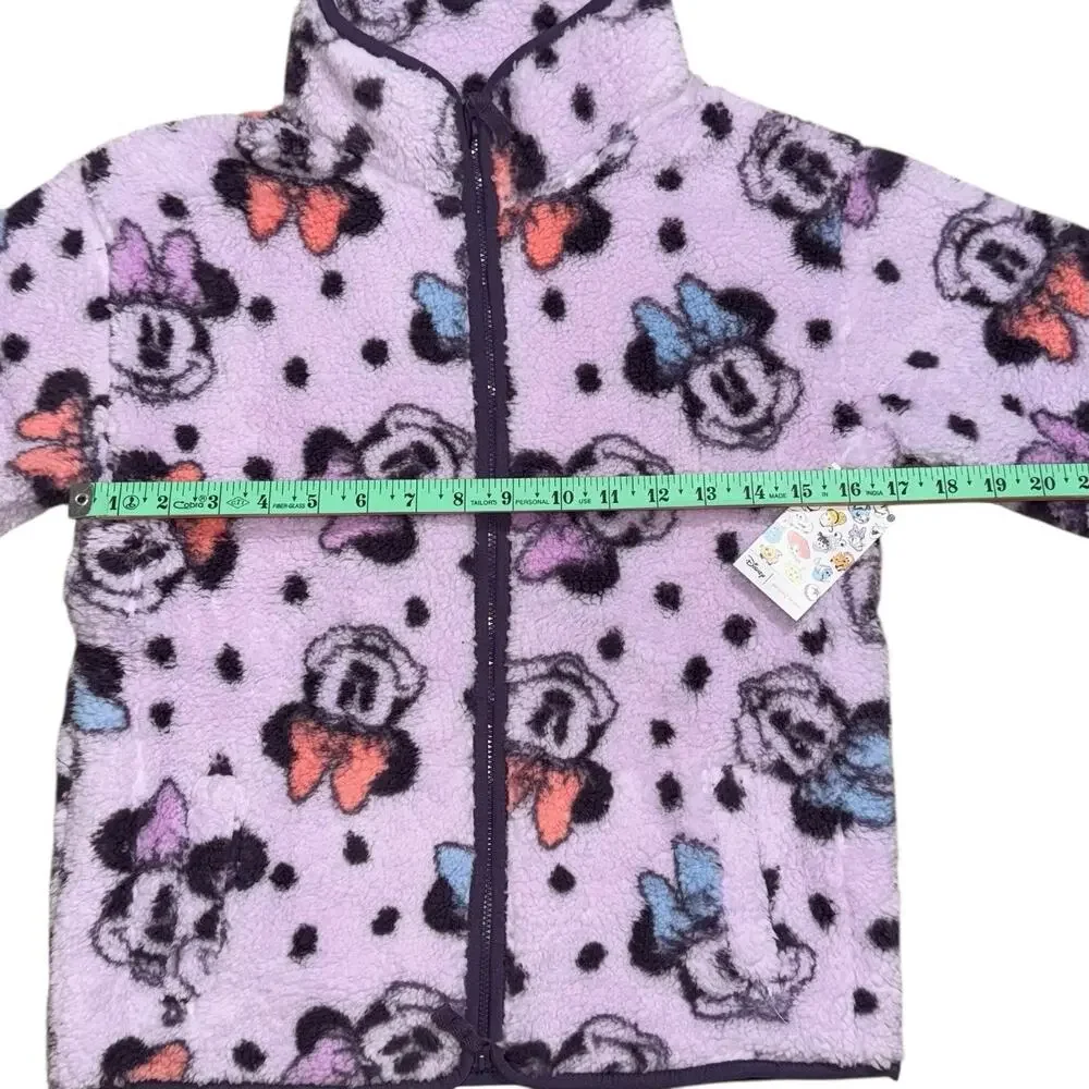 Fleece Jacket Girl's Jumping Beans Disney's Minnie Mouse High Pile SZ/12